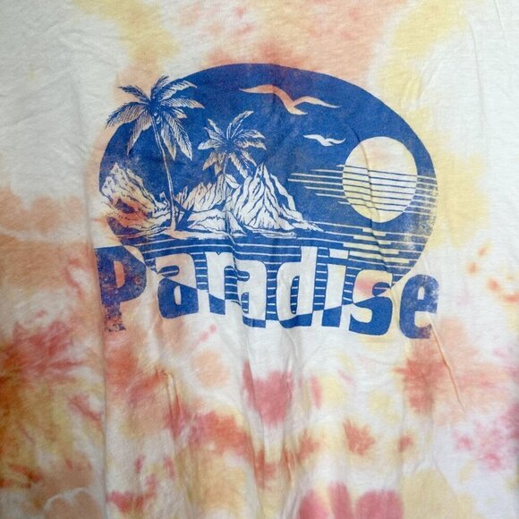 NWT BILLABONG Sun and Sea Paradise Tie Dye Short Sleeve Tee - Small - Picture 6 of 8